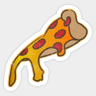 Cheesy Pepperoni Pizza Slice Sticker